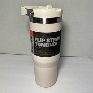 Stanley Ice Flow 30oz Rose Quartz Flip Straw Tumbler